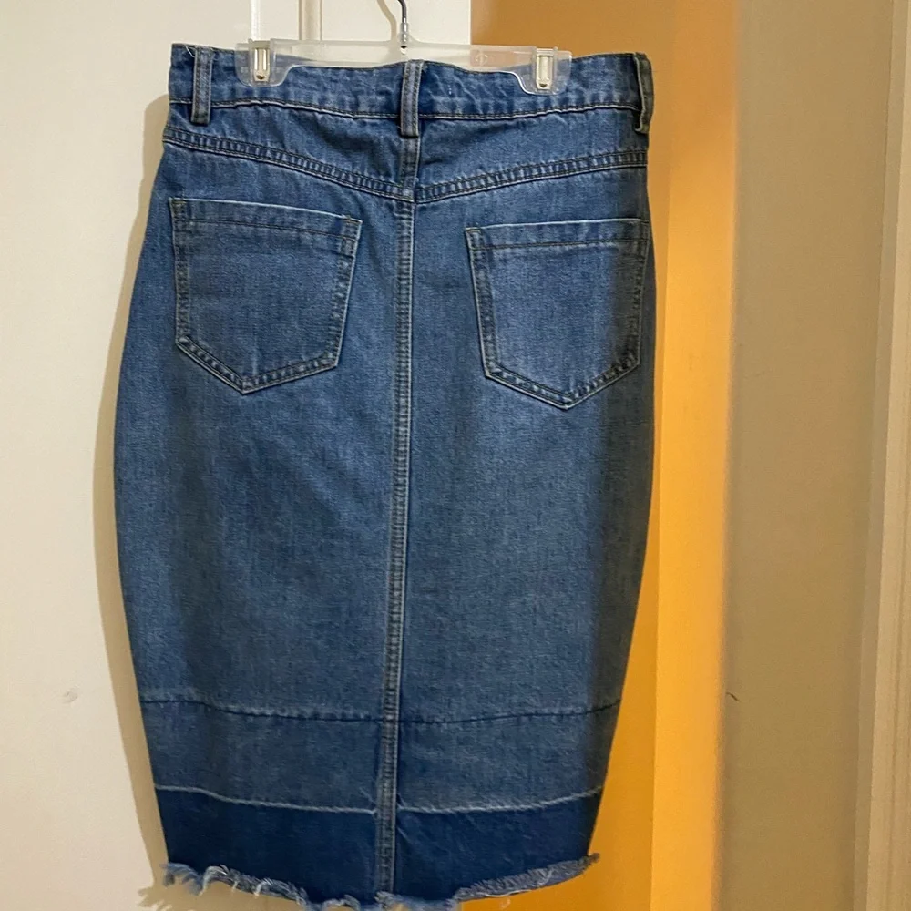 Current Air Denim Skirt